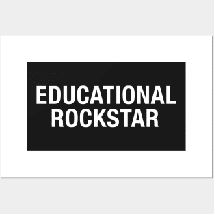 Educational Rockstar Posters and Art